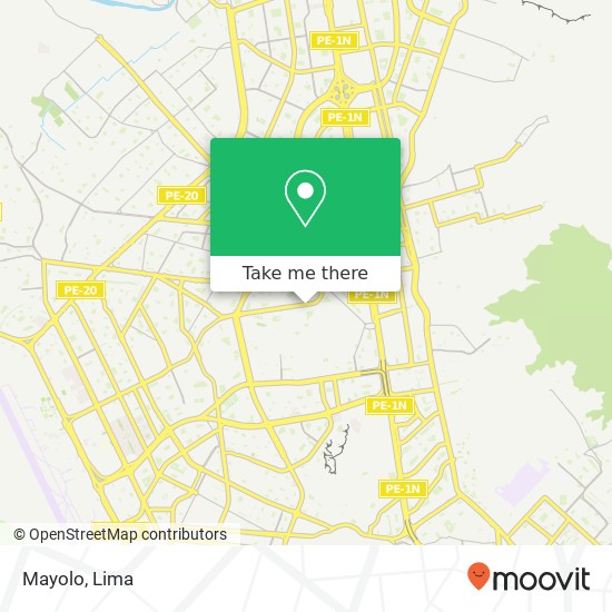 Mayolo map