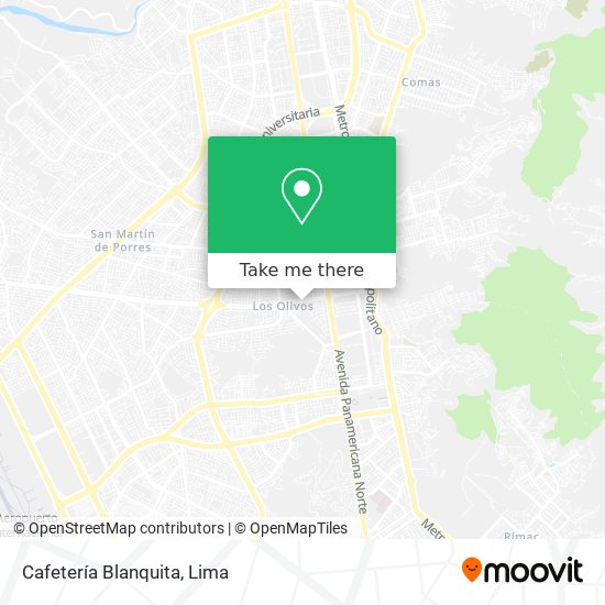 Cafetería Blanquita map