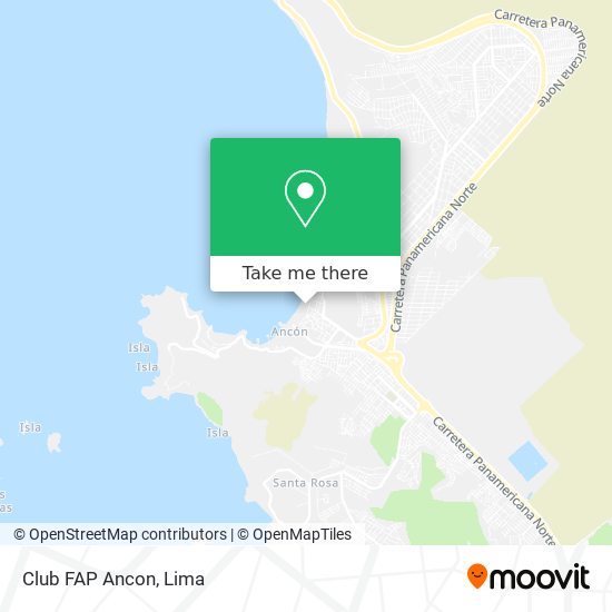 Club FAP Ancon map