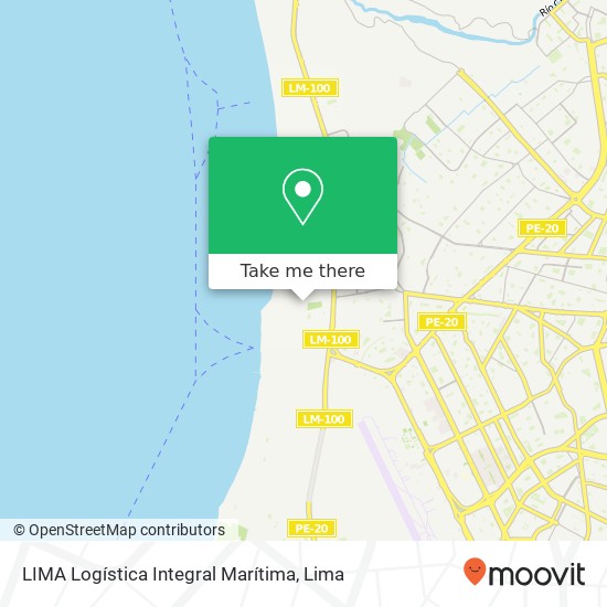 LIMA Logística Integral Marítima map