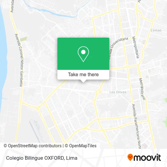 Colegio Bilingue OXFORD map