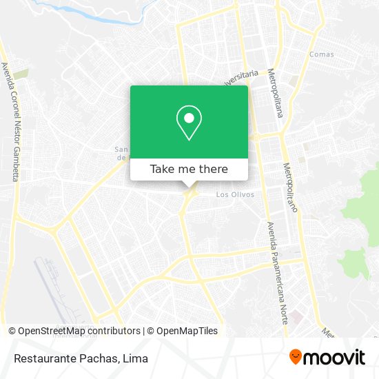 Restaurante Pachas map