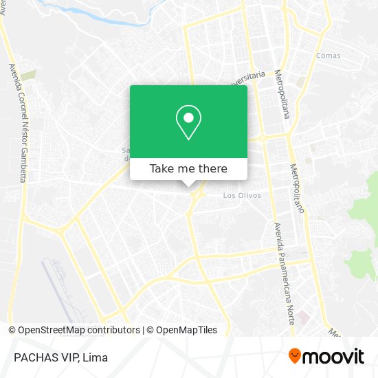 PACHAS  VIP map