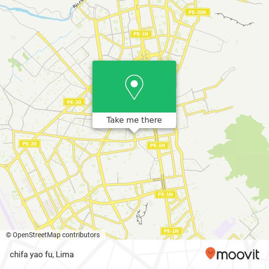 chifa yao fu map