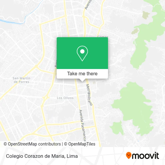 Colegio Corazon de Maria map