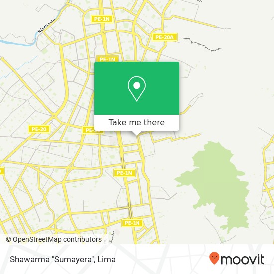 Shawarma "Sumayera" map