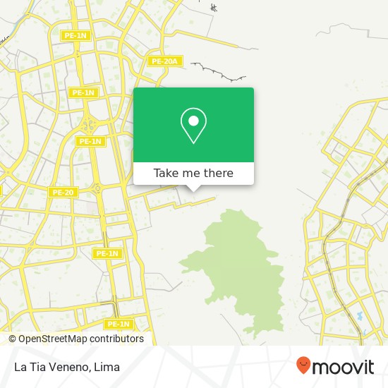 La Tia Veneno map