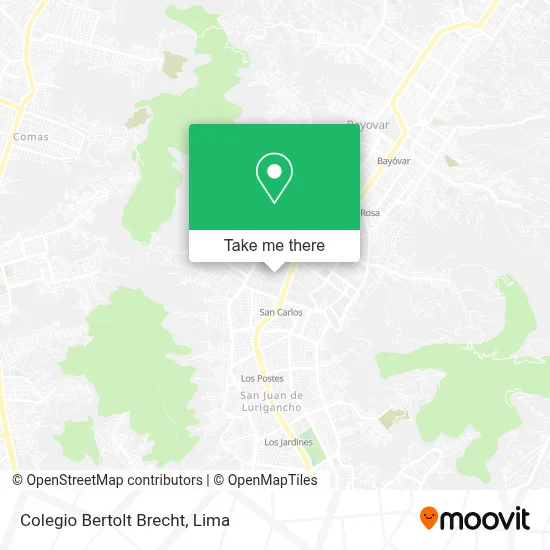 Colegio Bertolt Brecht map