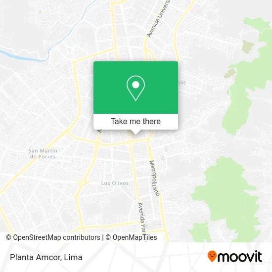 Planta Amcor map