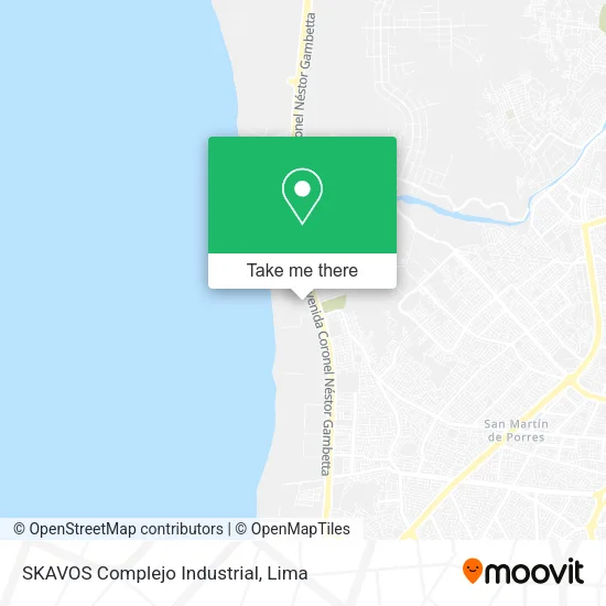 Mapa de SKAVOS Complejo Industrial