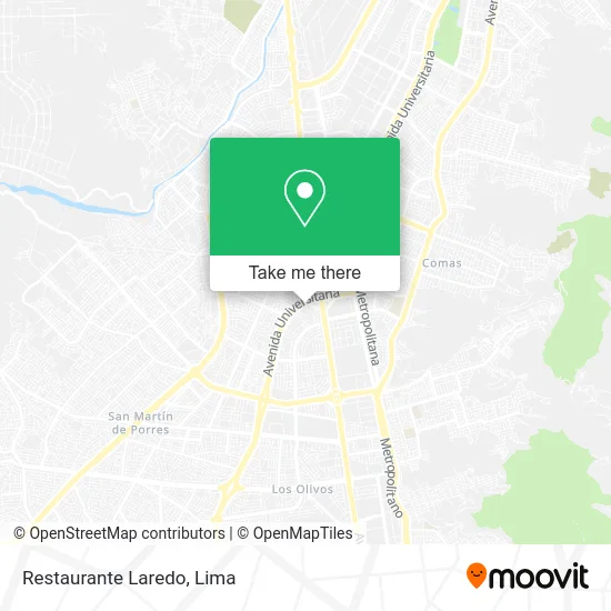 Restaurante Laredo map