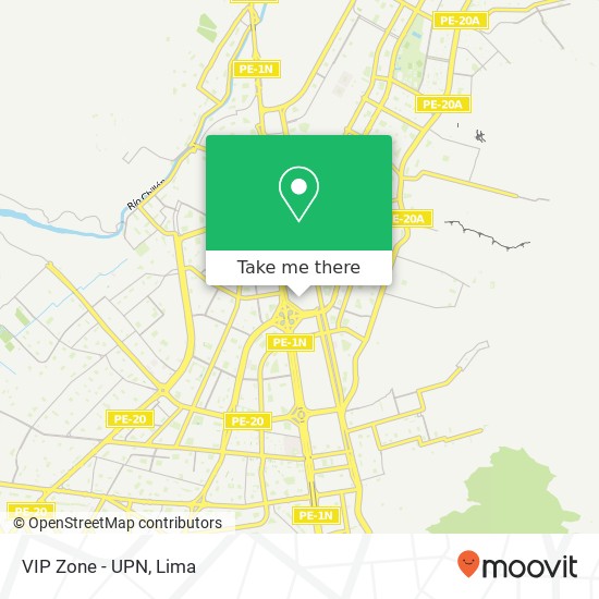 VIP Zone - UPN map