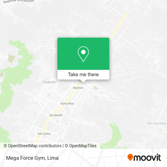 Mega Force Gym map
