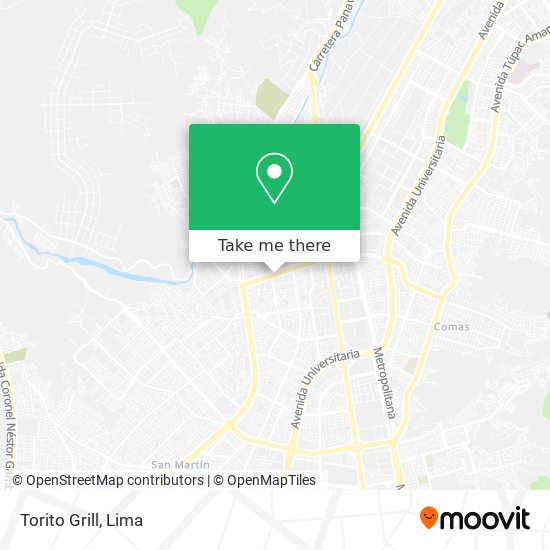 Torito Grill map