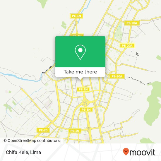 Chifa Kele map