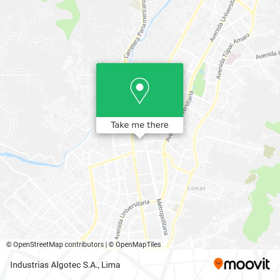 Industrias Algotec S.A. map