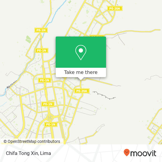 Mapa de Chifa Tong Xin