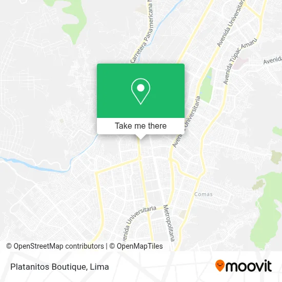 Platanitos Boutique map