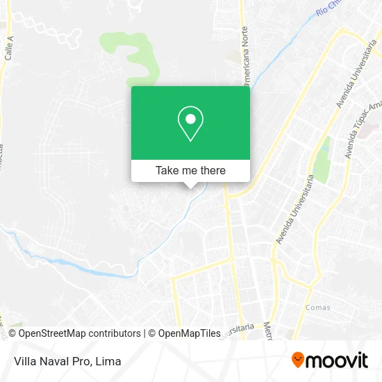 Mapa de Villa Naval Pro