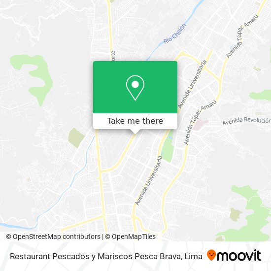 Restaurant Pescados y Mariscos Pesca Brava map