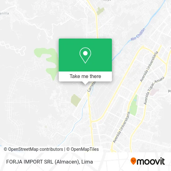FORJA IMPORT SRL (Almacen) map