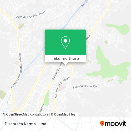 Discoteca Karma map