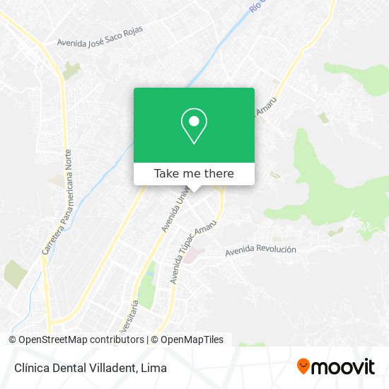 Mapa de Clínica Dental Villadent