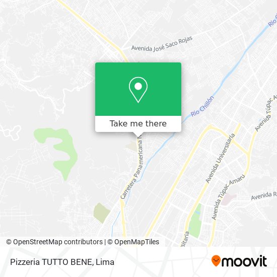 Pizzeria TUTTO BENE map