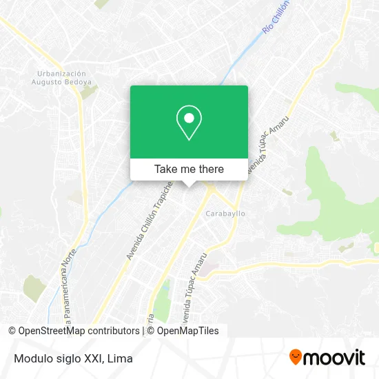 Modulo siglo XXI map