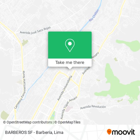 BARBEROS SF - Barbería map