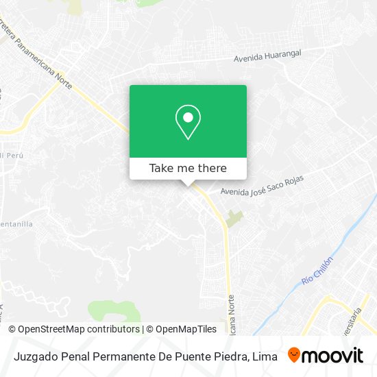 Juzgado Penal Permanente De Puente Piedra map