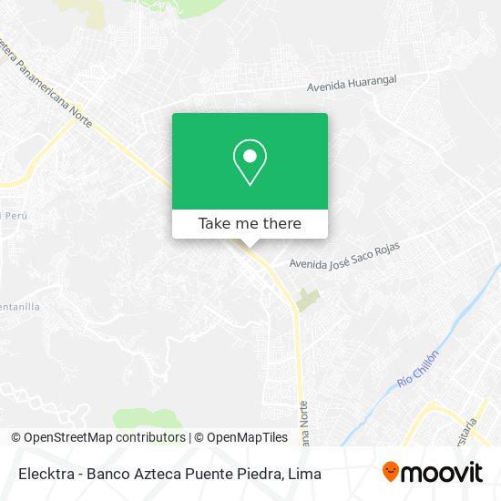 Elecktra - Banco Azteca Puente Piedra map