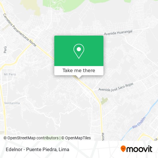 Edelnor - Puente Piedra map