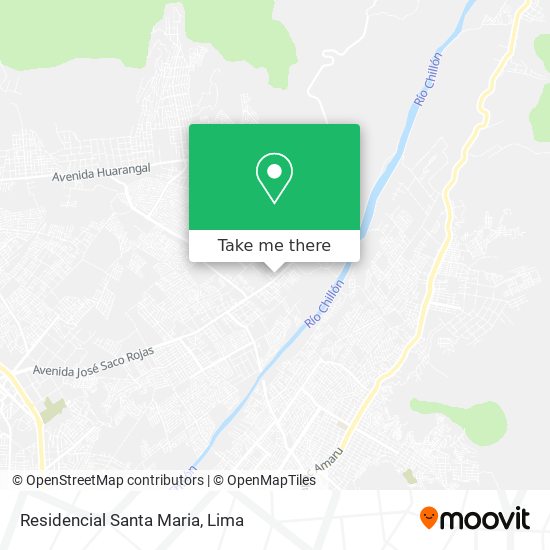 Residencial Santa Maria map