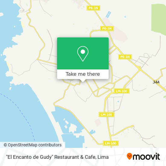 "El Encanto de Gudy" Restaurant & Cafe map