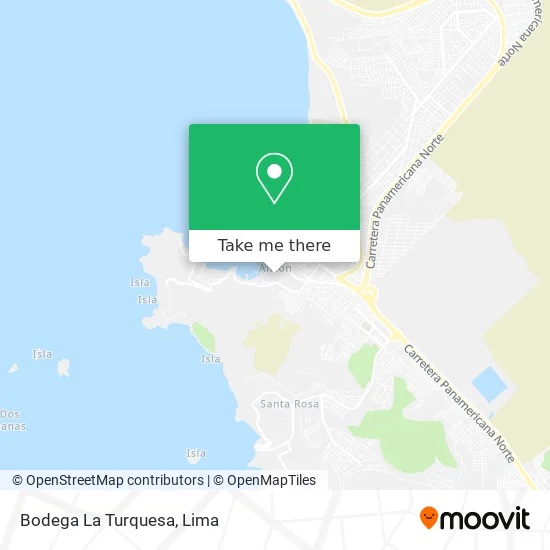 Mapa de Bodega La Turquesa