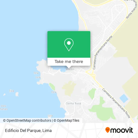 Mapa de Edificio Del Parque