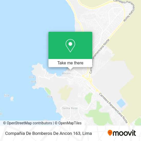 Compañia De Bomberos De Ancon 163 map