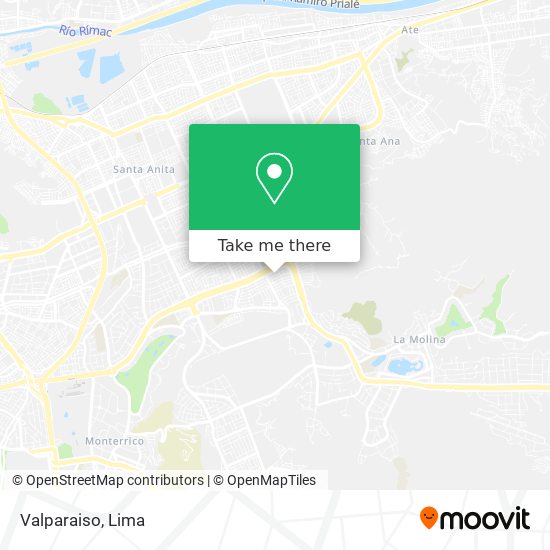 Valparaiso map