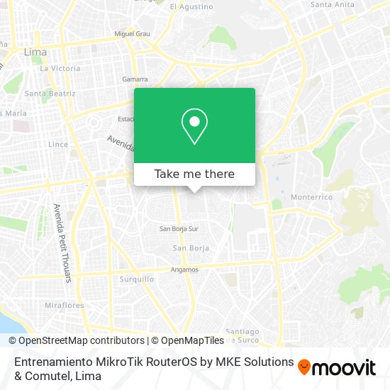 Mapa de Entrenamiento MikroTik RouterOS by MKE Solutions & Comutel
