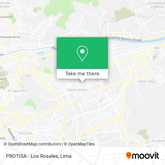 PROTISA - Los Rosales map