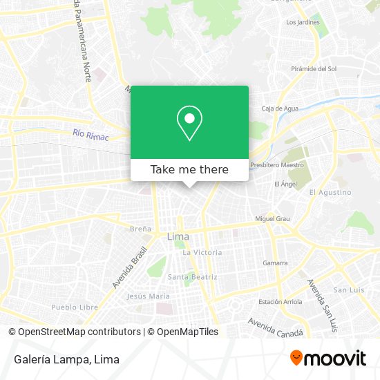 Galería Lampa map