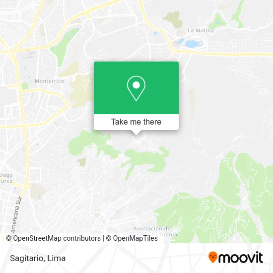 Sagitario map