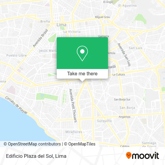 Mapa de Edificio Plaza del Sol
