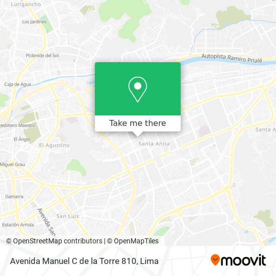 Avenida Manuel C de la Torre 810 map