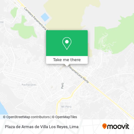 Plaza de Armas de Villa Los Reyes map