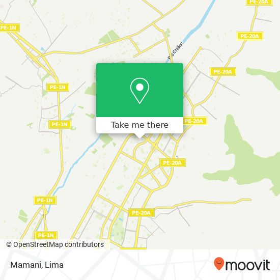 Mamani map