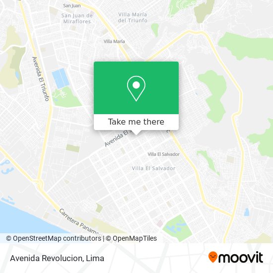 Avenida Revolucion map