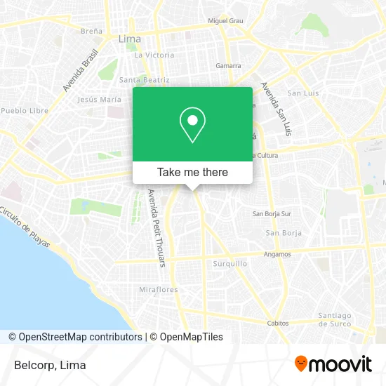 Mapa de Belcorp