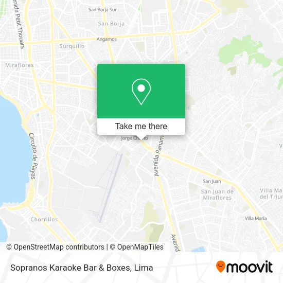 Sopranos Karaoke Bar & Boxes map